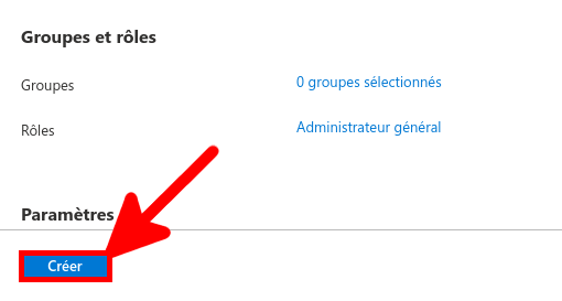 Azure Portal | Create a new user