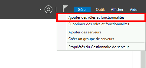 Windows | Ajouter des rôles et fonctionnalités