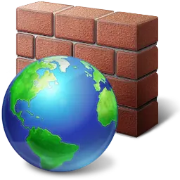 The Windows firewall logo